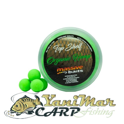 Поп ъп топчета Massive Baits Organic Hemp Pop-Up