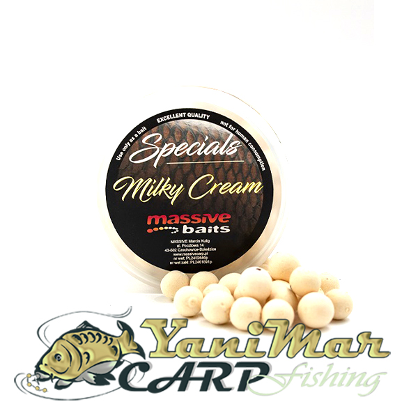 Поп ъп топчета Massive Baits Special Pop-Ups Milky Cream