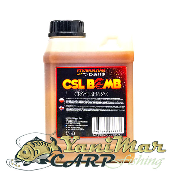 Течна добавка Massive Baits CSL Boomb Crayfish
