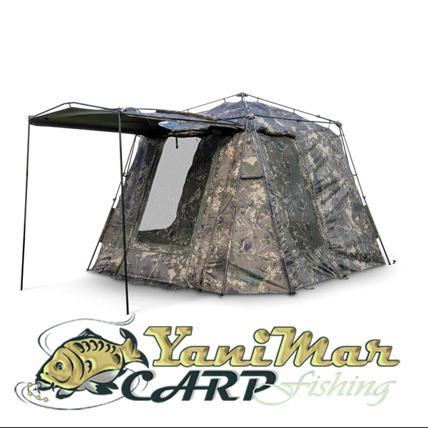 Палатка с преддверие Nash Blockhouse Camo Pro - 2025