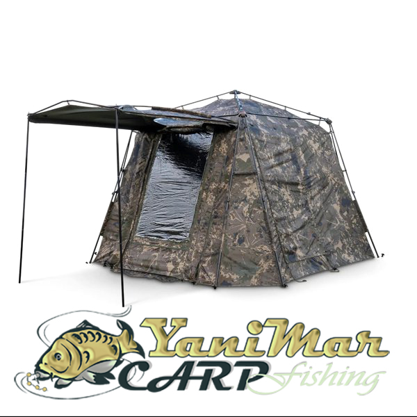 Палатка с преддверие Nash Blockhouse Camo Pro - 2025