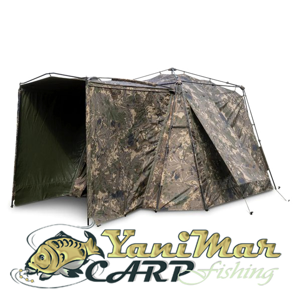 Палатка с преддверие Nash Blockhouse Camo Pro - 2025