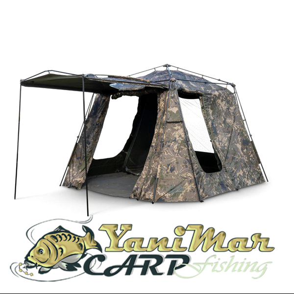 Палатка с преддверие Nash Blockhouse Camo Pro - 2025
