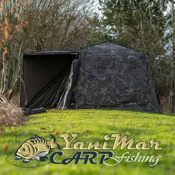 Палатка с преддверие Nash Blockhouse Camo Pro - 2025