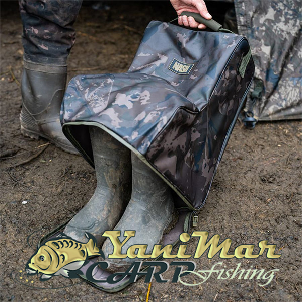 Чанта Nash Subterfuge Waterproof Wader & Boot Bag – Водоустойчива чанта за ботуши и гащеризони