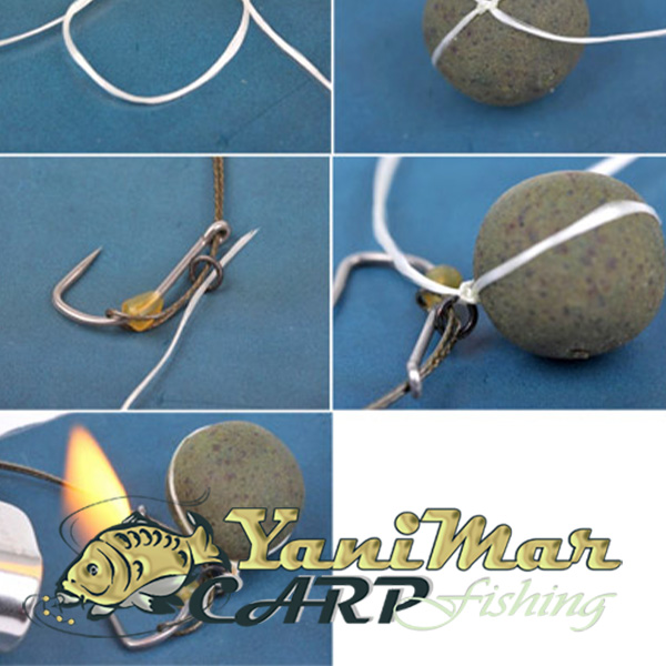 Конец Nash Waxed Bait Floss 50m