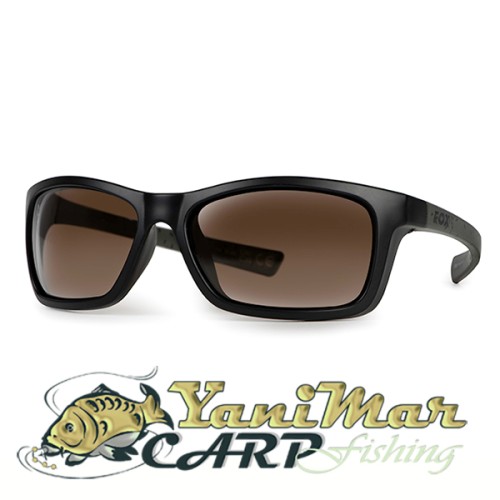 Очила Fox Collection Wraps - Green/Black - Brown Lense