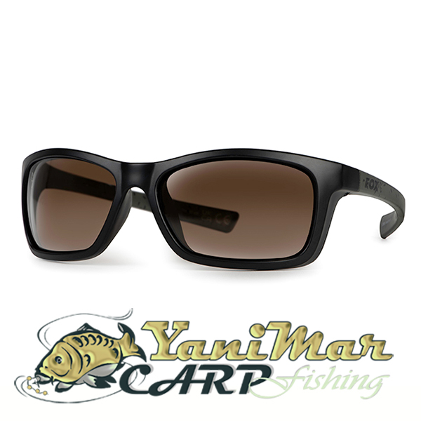 Очила Fox Collection Wraps - Green/Black - Brown Lense