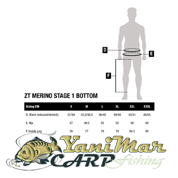 Панталон Nash Zero Tolerance Merino Stage 1 Bottoms
