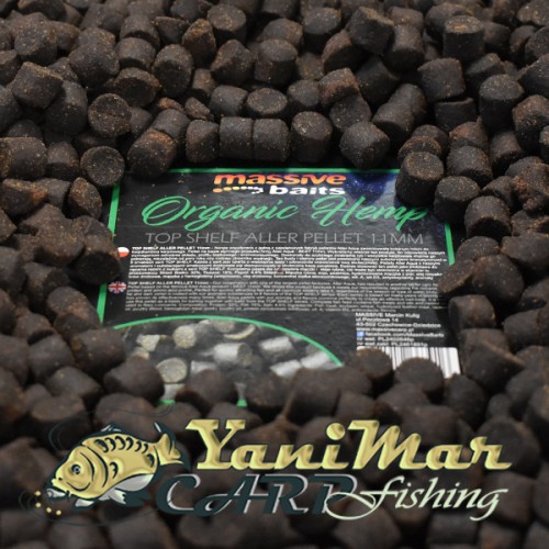 Пелети Massive Baits Top Shelf Pellet Organic Hemp