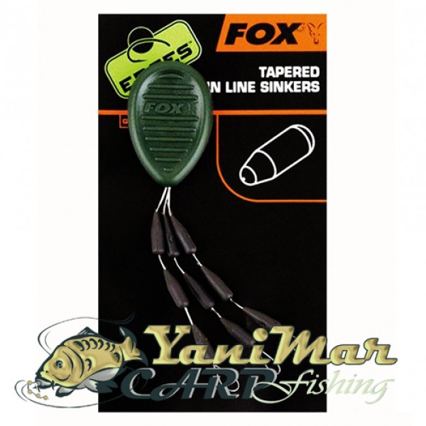 Олово Fox Edges Tungsten Mainline Sinker, меко олово