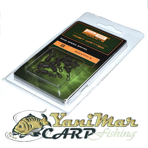 Бърза връзка PB products Ring Speed Swivel, с халка 