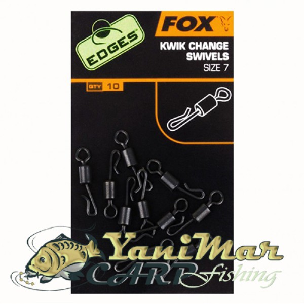 Вирбел Fox Size 7, клипс за бърза връзка