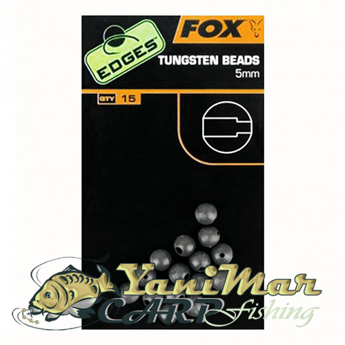Гумени мъниста Fox Edges Tungsten Beads