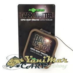 Повод Korda Dark Matter Tungsten Hooklink Coated