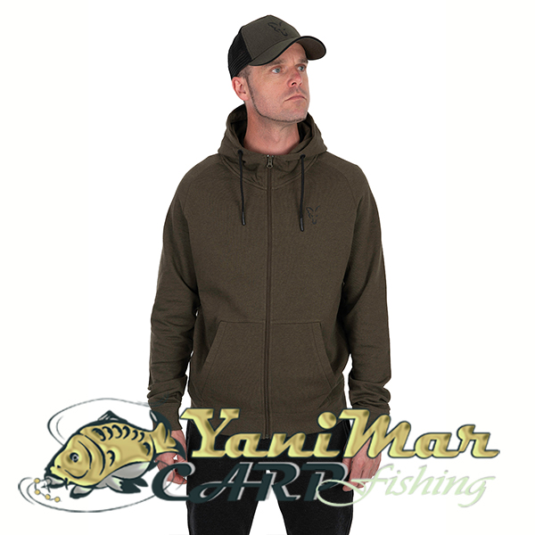 Суичър Fox Collection LW Hoody Green & Black