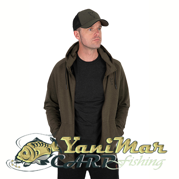 Суичър Fox Collection LW Hoody Green & Black