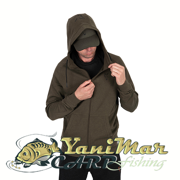 Суичър Fox Collection LW Hoody Green & Black