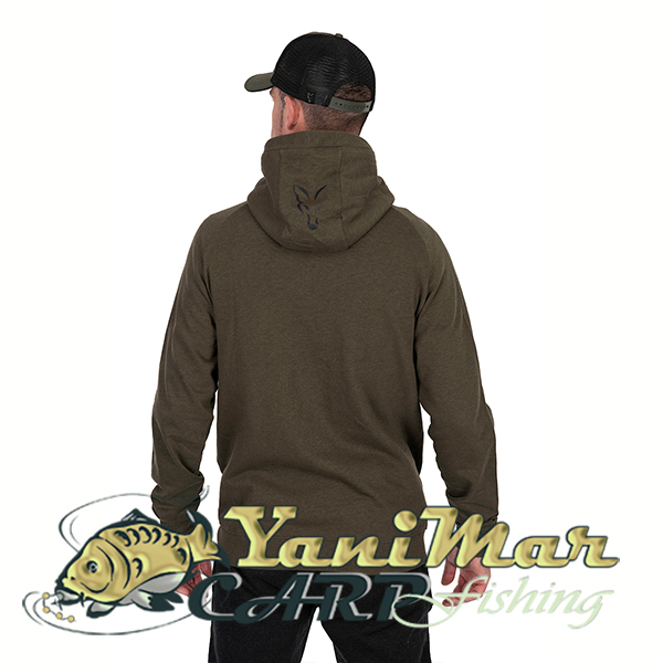 Суичър Fox Collection LW Hoody Green & Black
