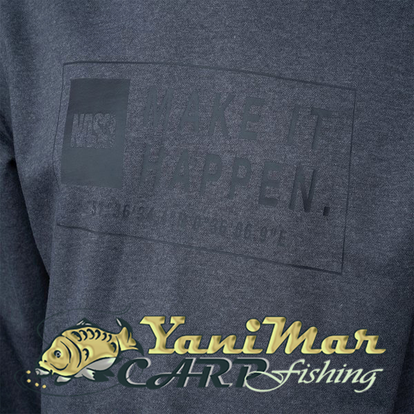 Суичър Nash Make It Happen Coordinates Hoody Grey Marl